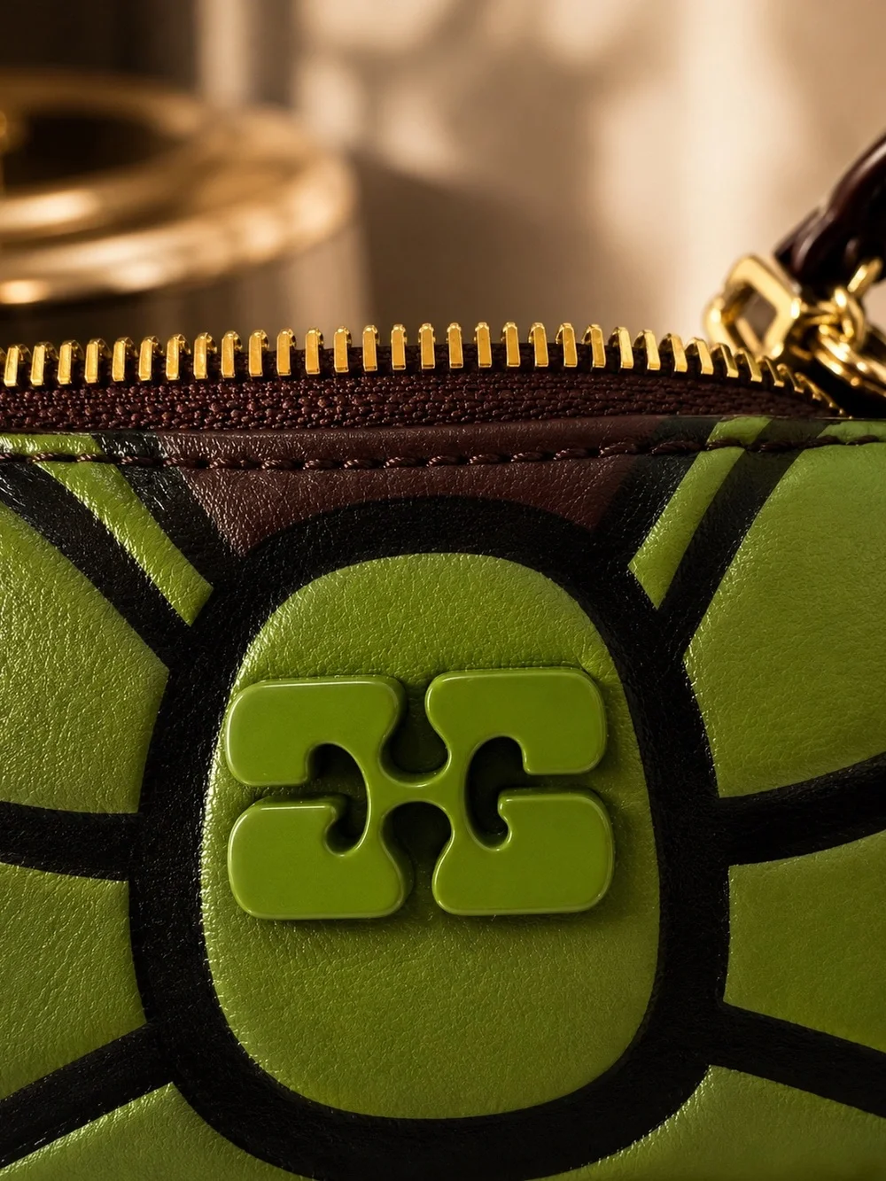 GANNI x Daisy Duck Mini Hobo Bag Brown Rare Disney Collab Crossbody